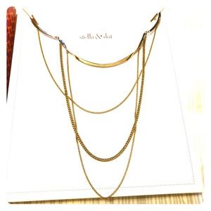 Stella & Dot drape collar necklace